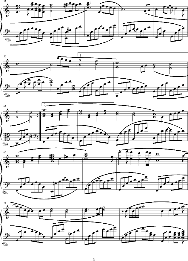 Jewel Song钢琴曲谱（图3）