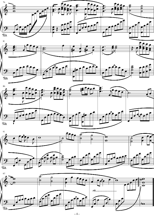 Jewel Song钢琴曲谱（图4）
