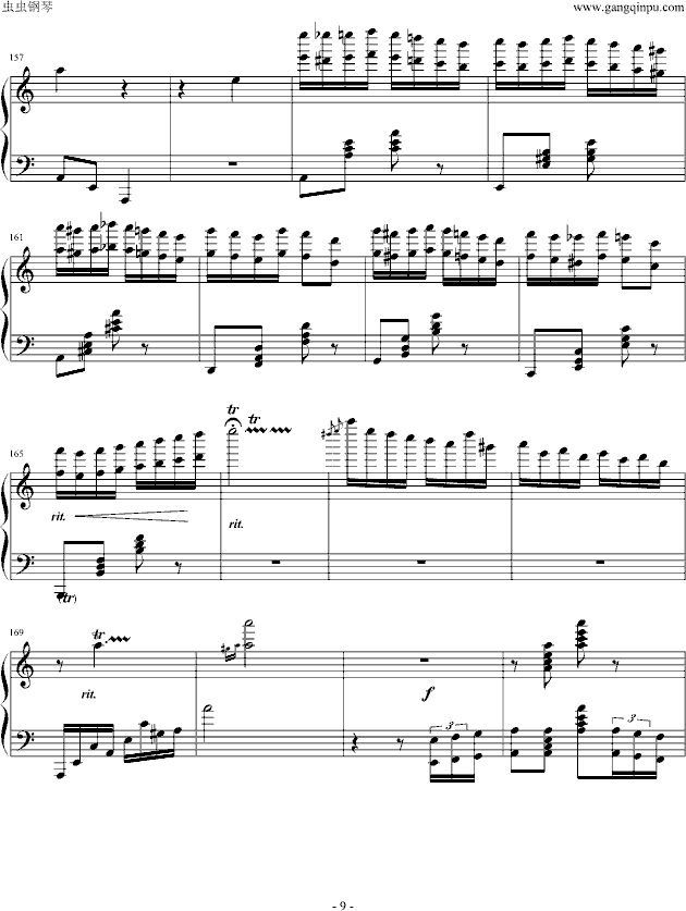 Pagrag钢琴曲谱（图9）