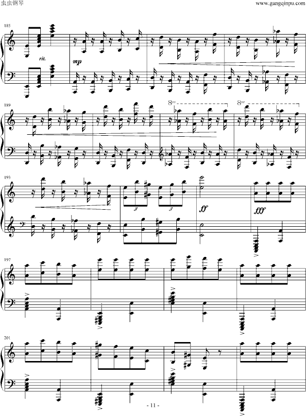 Pagrag钢琴曲谱（图11）