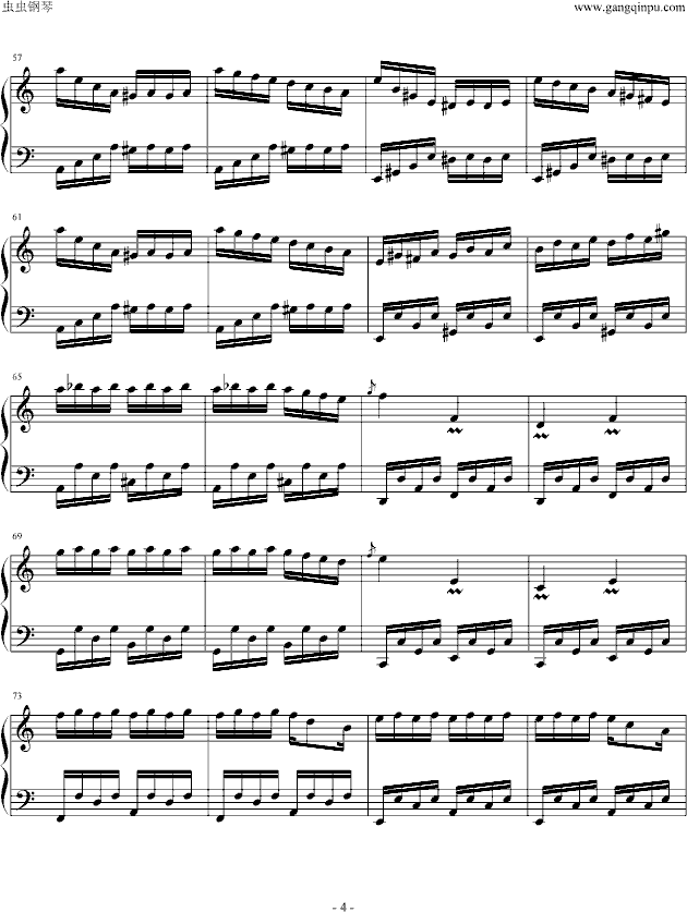 Pagrag钢琴曲谱（图4）