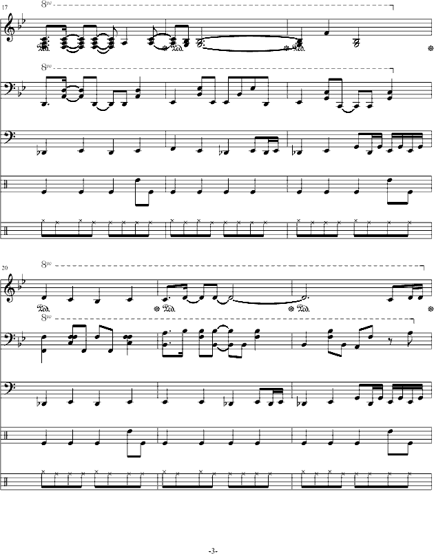 Reason钢琴曲谱（图3）