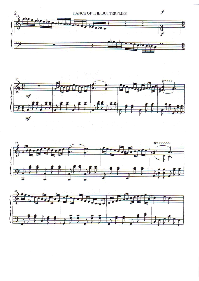 dance-the-butterflies钢琴曲谱（图2）