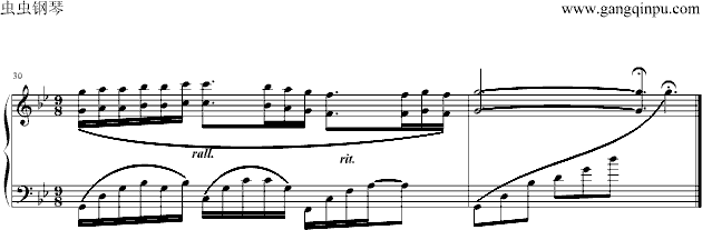 梦中的婚礼众版本集合钢琴曲谱（图4）