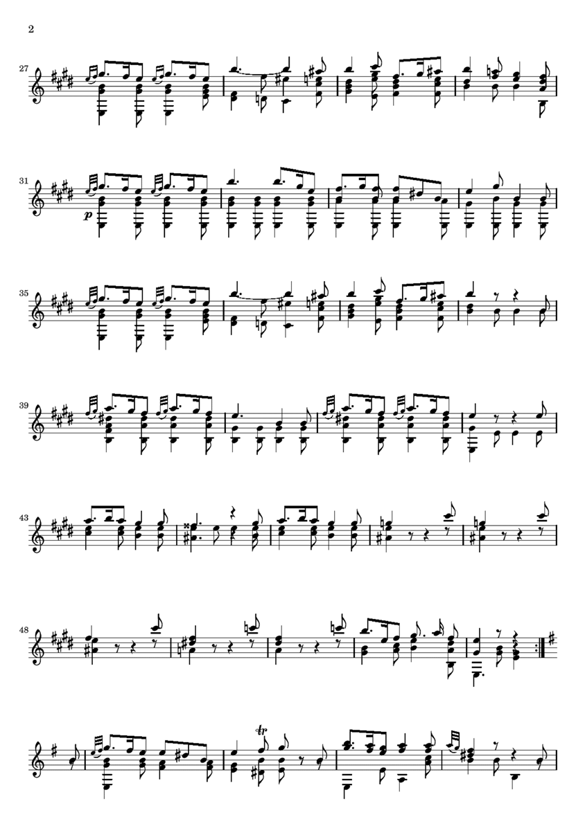 siciliana钢琴曲谱（图2）