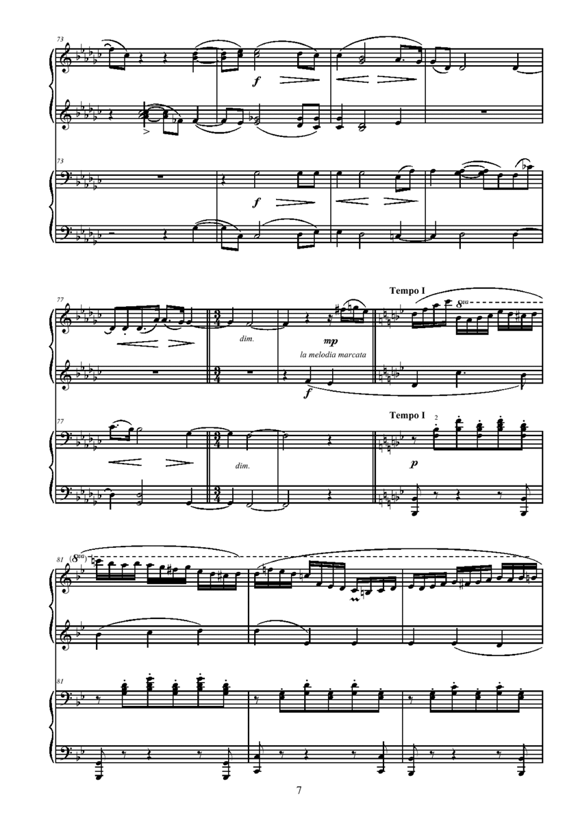 andante gantabile钢琴曲谱（图7）