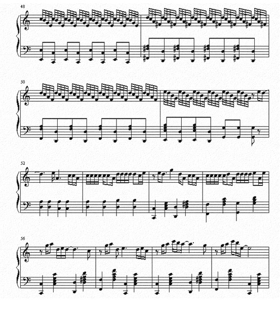 无与伦比的美丽钢琴曲谱（图5）