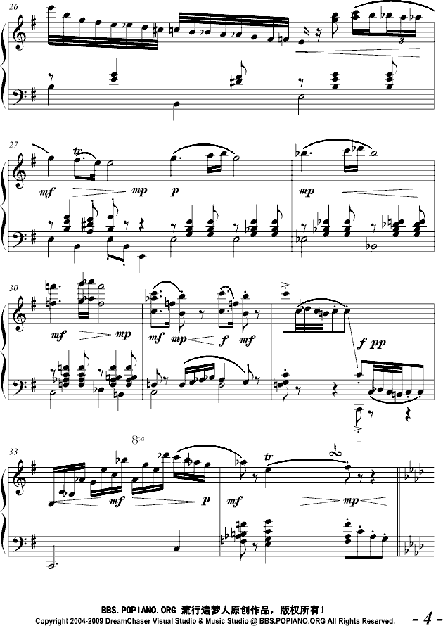 Caprice in G Major钢琴曲谱（图4）