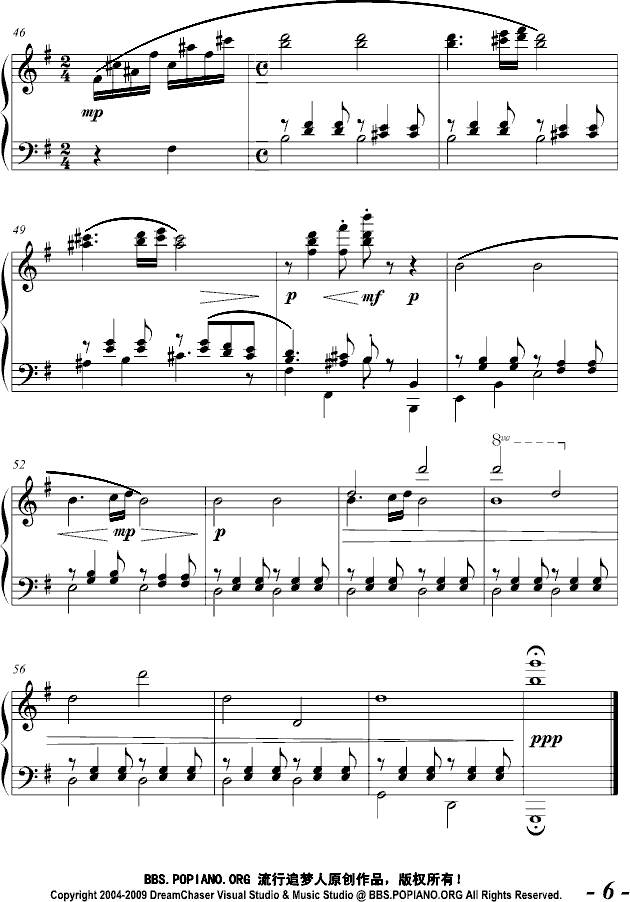 Caprice in G Major钢琴曲谱（图6）