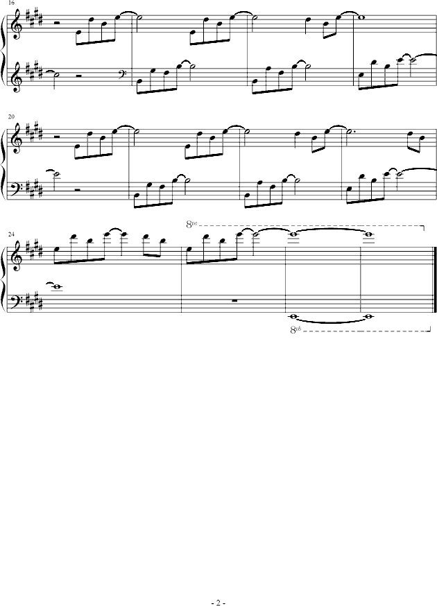 1758钢琴曲谱（图2）