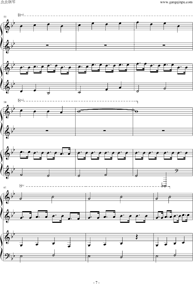 魔法密林钢琴曲谱（图7）