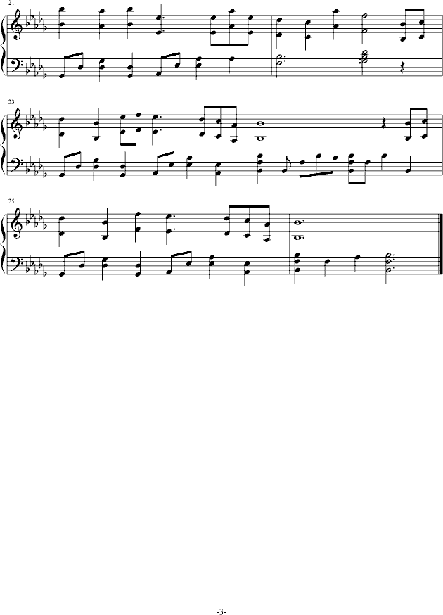 far钢琴曲谱（图3）
