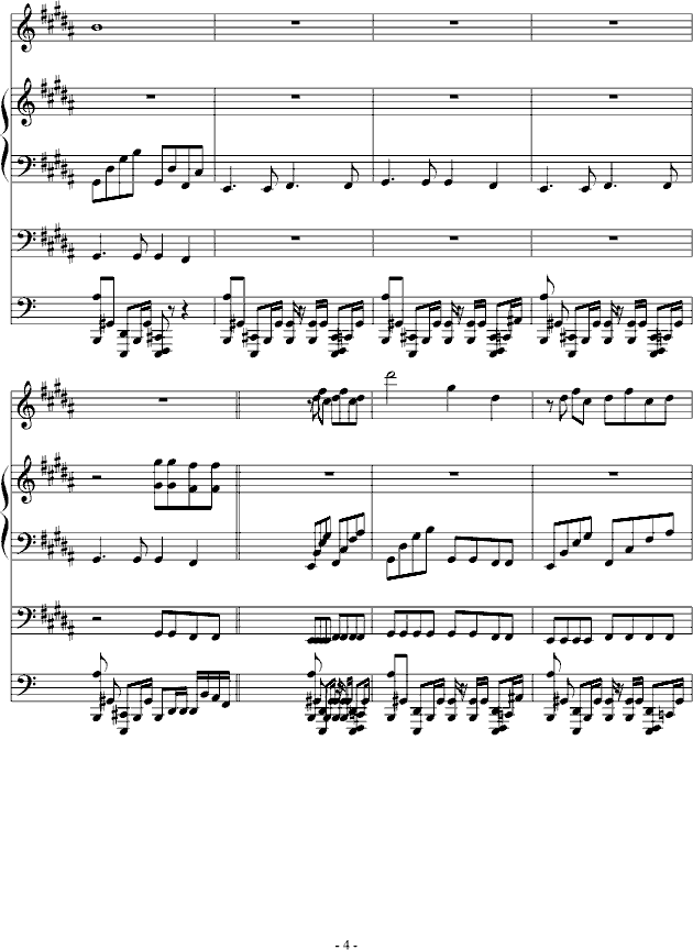 拾起碎片钢琴曲谱（图4）
