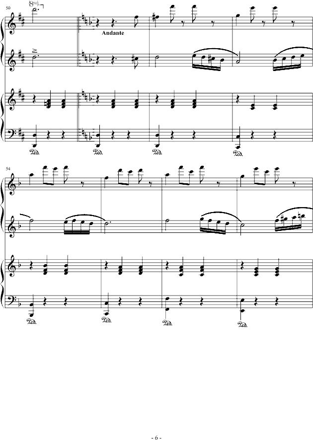 小舞会钢琴曲谱（图6）