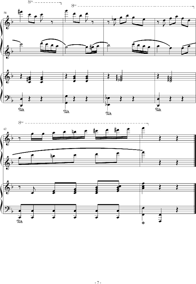小舞会钢琴曲谱（图7）