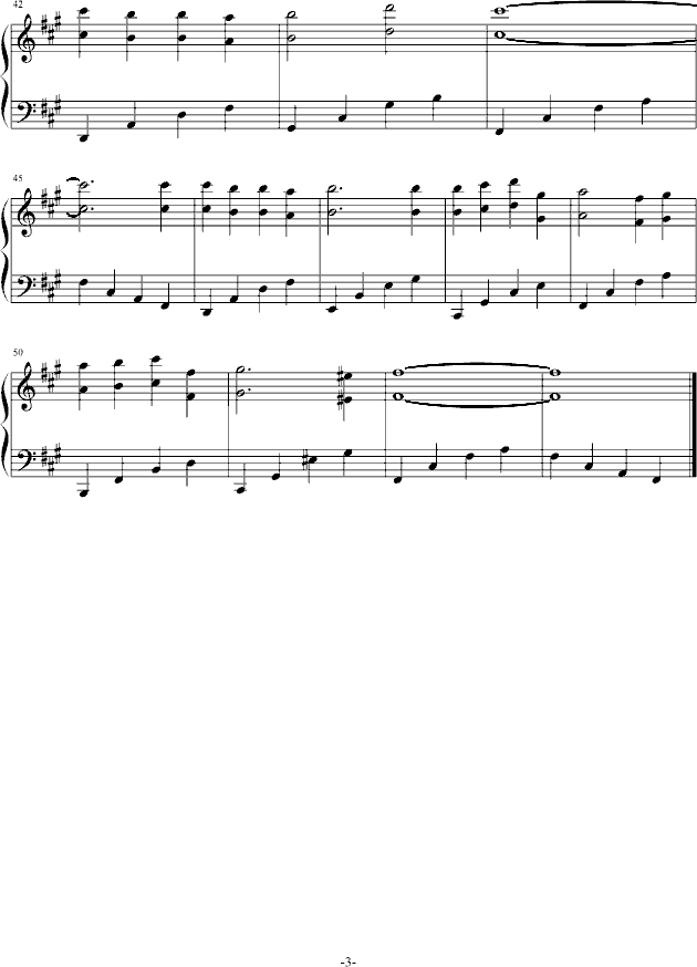 月之伤钢琴曲谱（图3）