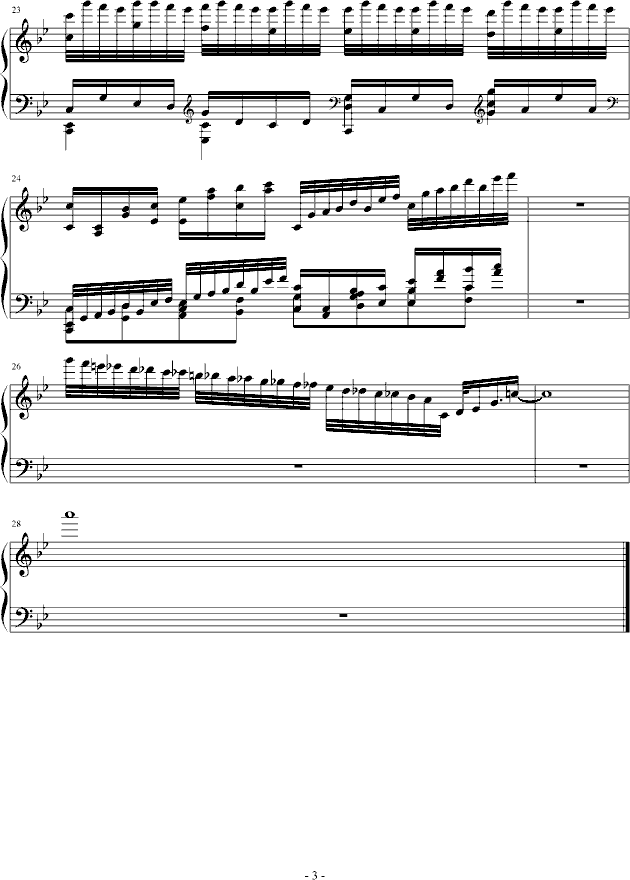 The White Rose钢琴曲谱（图3）