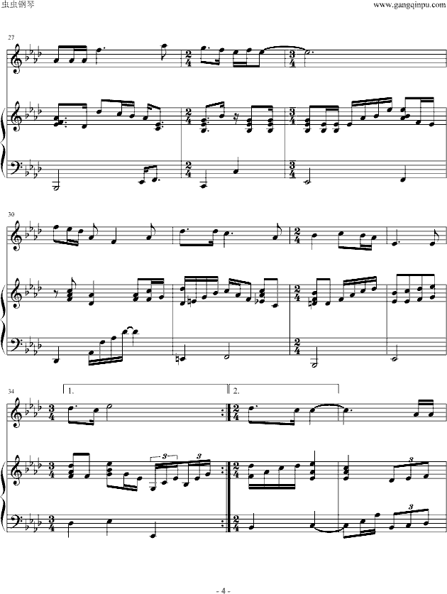 这就是我的祖国钢琴曲谱（图4）