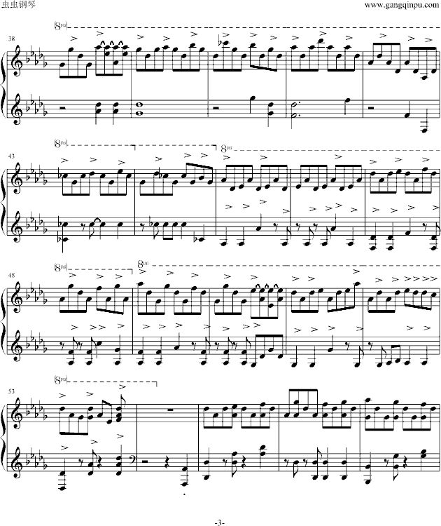 All of  me钢琴曲谱（图3）