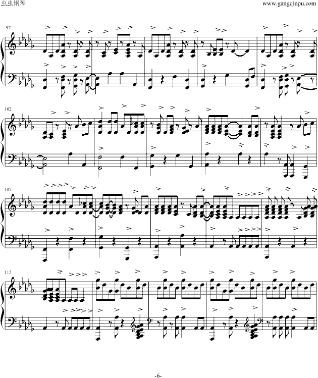 All of  me钢琴曲谱（图6）