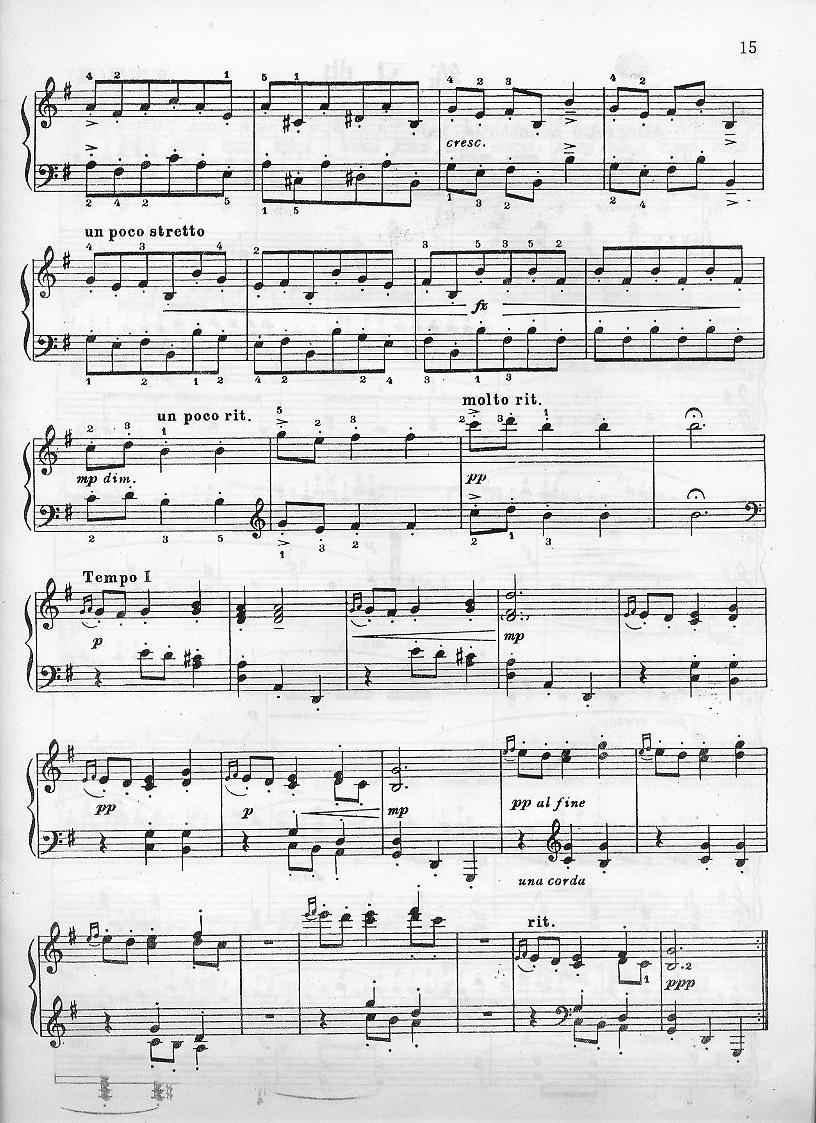 老祖母的小步舞曲钢琴曲谱（图2）