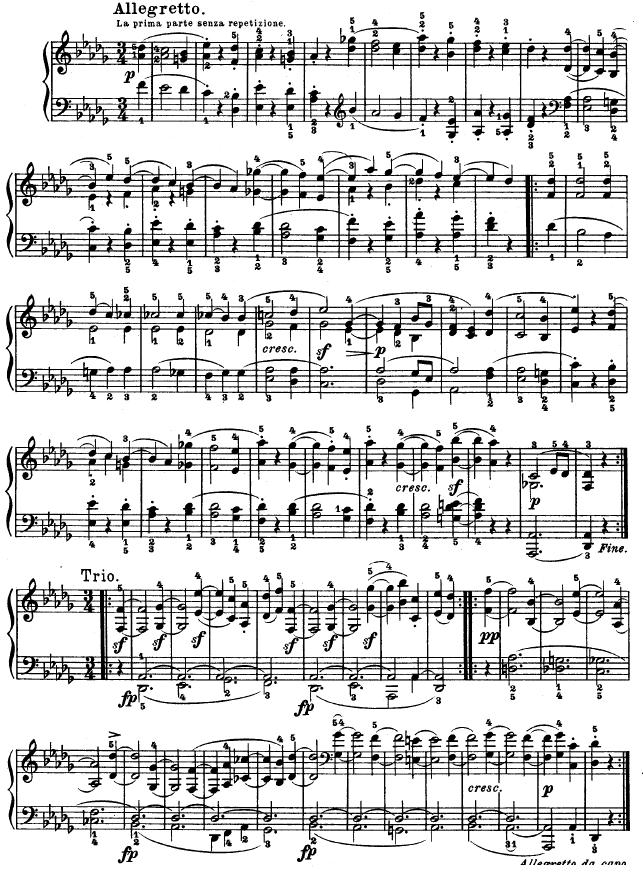 月光曲（Op.27 No.2）钢琴曲谱（图4）