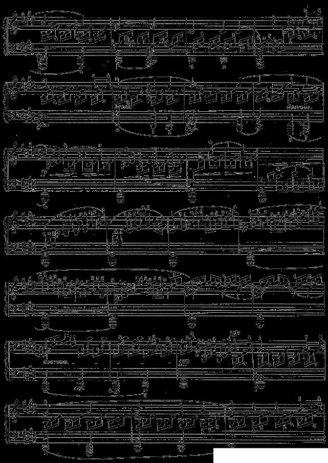 月光曲（Op.27 No.2）钢琴曲谱（图2）
