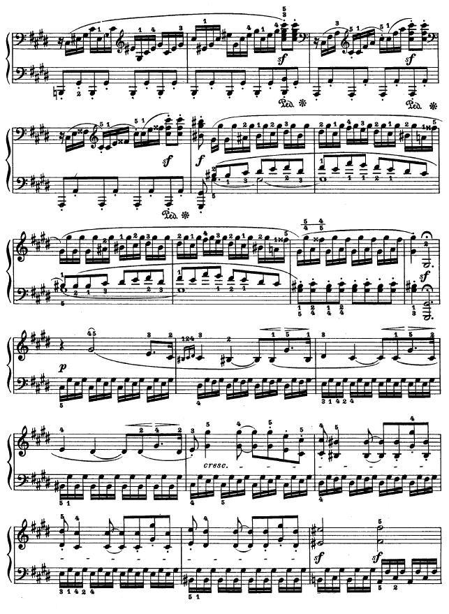 月光曲（Op.27 No.2）钢琴曲谱（图10）