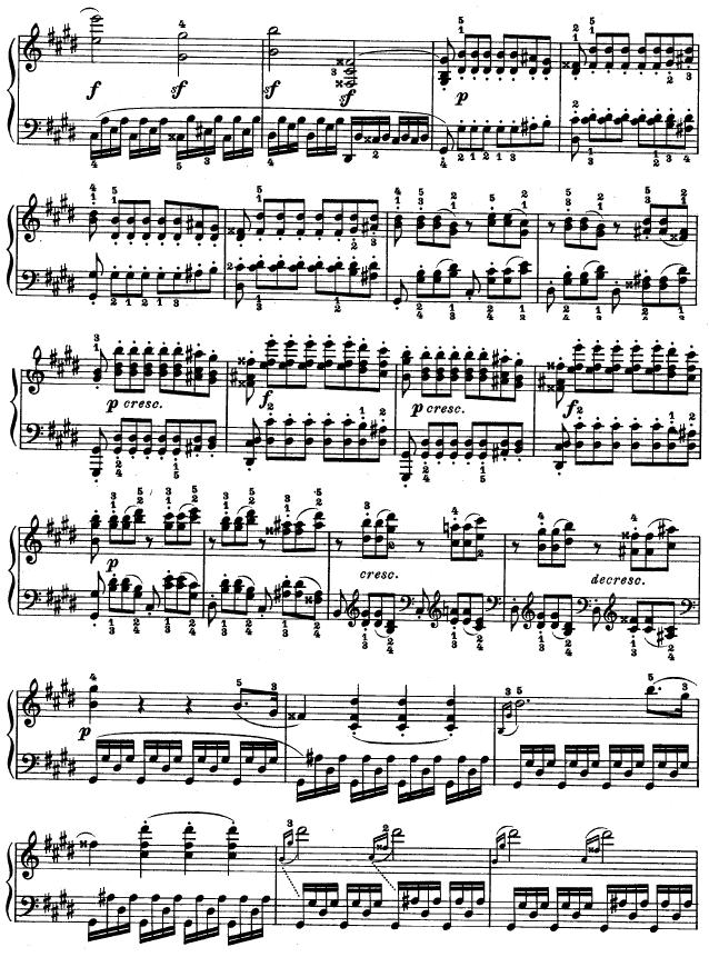 月光曲（Op.27 No.2）钢琴曲谱（图7）