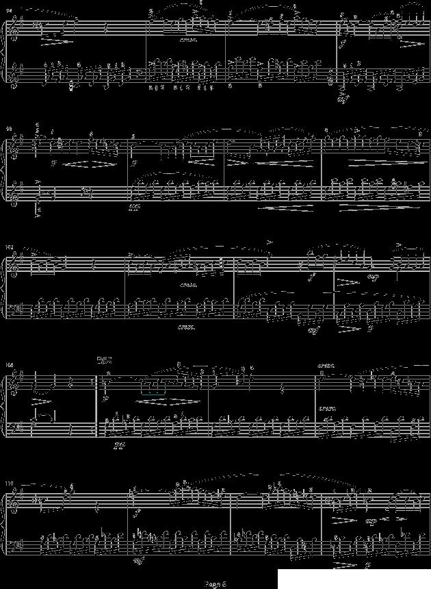 奏鸣曲（莫扎特C大调K.545-完整版）（寒风制谱版）钢琴曲谱（图6）