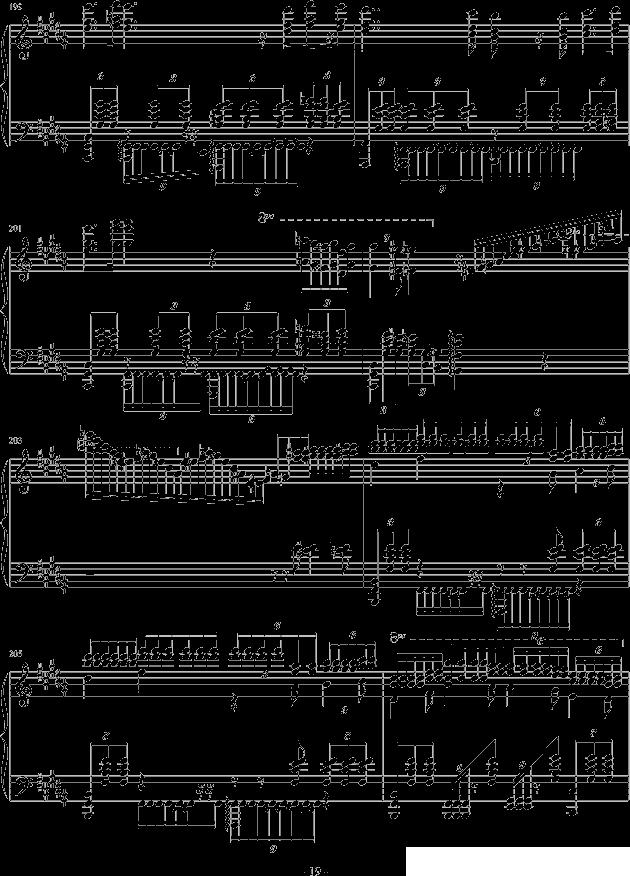 诺玛的回忆钢琴曲谱（图19）