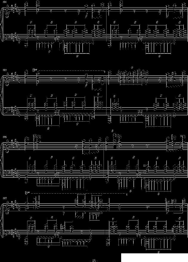 诺玛的回忆钢琴曲谱（图18）