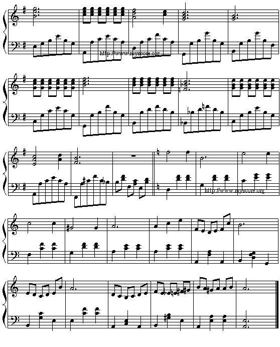 White lover（电视剧《冬日恋歌》插曲）钢琴曲谱（图3）