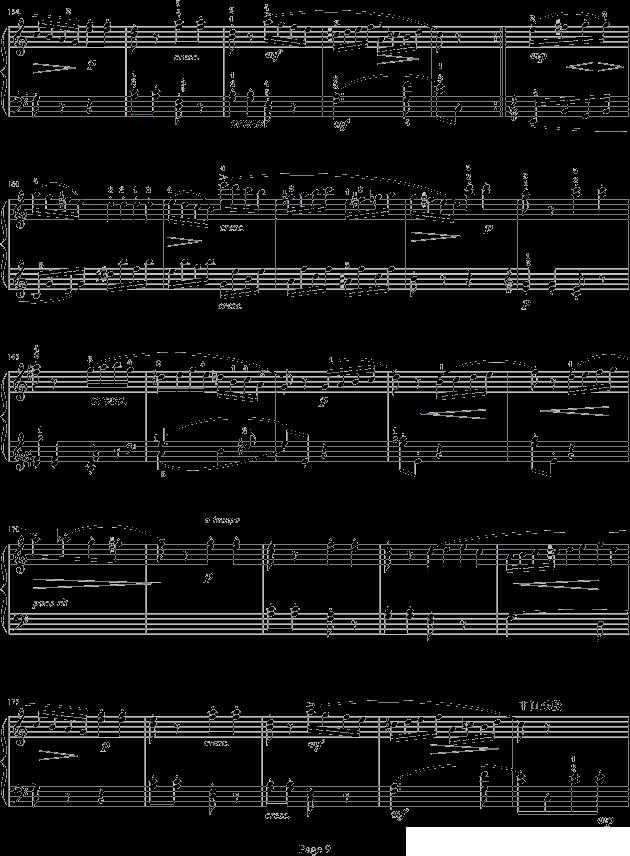 奏鸣曲（莫扎特C大调K.545-完整版）（寒风制谱版）钢琴曲谱（图9）