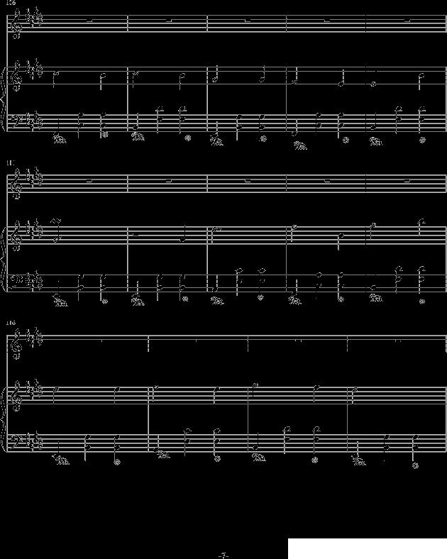 忧伤之夏钢琴曲谱（图7）