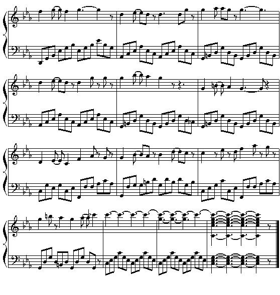 浪漫钢琴（Piano Passion）钢琴曲谱（图3）