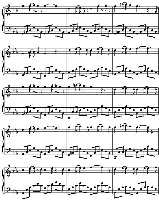 浪漫钢琴（Piano Passion）钢琴曲谱（图2）