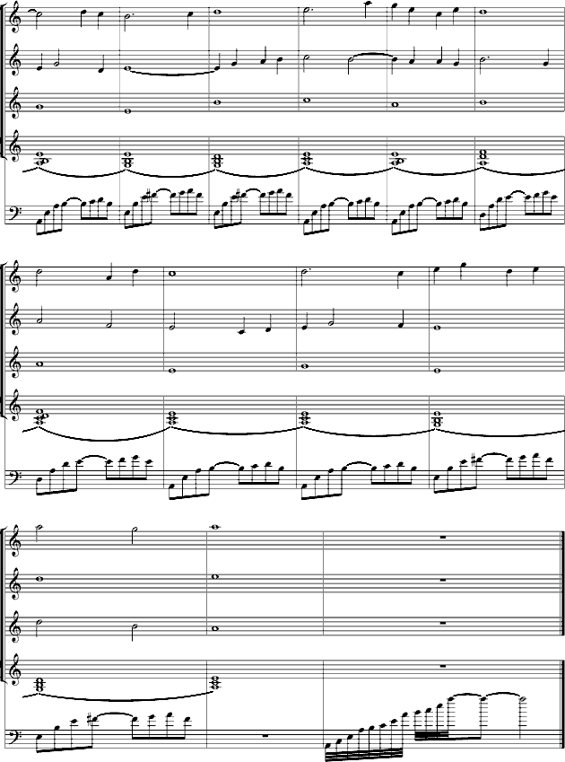 月落星河钢琴曲谱（图5）