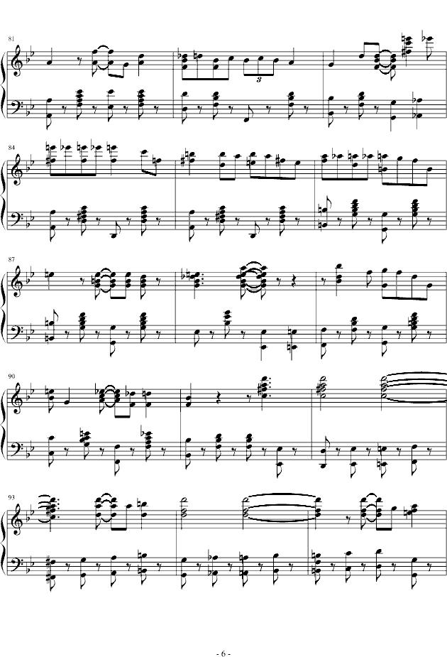 Finger Breaker（lizst123编谱版）钢琴曲谱（图6）