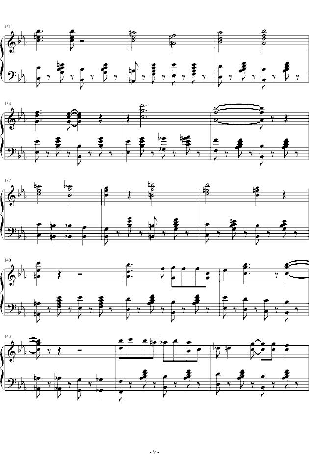 Finger Breaker（lizst123编谱版）钢琴曲谱（图9）