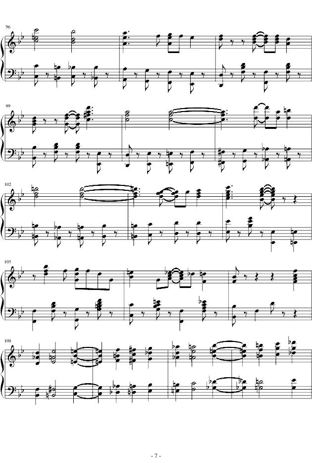 Finger Breaker（lizst123编谱版）钢琴曲谱（图7）
