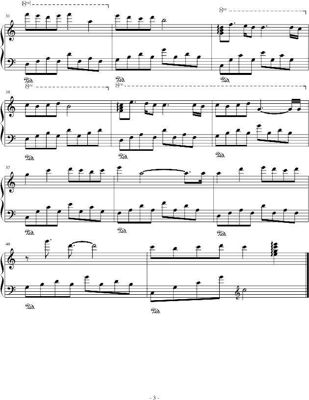 聆听初夏钢琴曲谱（图3）