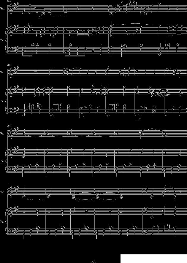 A小调舞曲（For Piano And Violin）钢琴曲谱（图9）