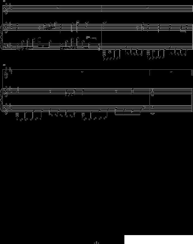 田园小曲钢琴曲谱（图5）