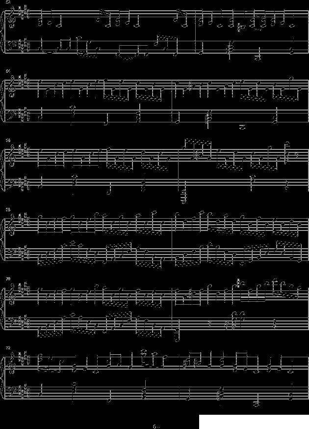 Croatian Rhapsody（克罗地亚狂想曲）（风惊制谱版）钢琴曲谱（图6）