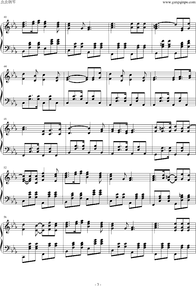 黑执事插曲钢琴曲谱（图3）