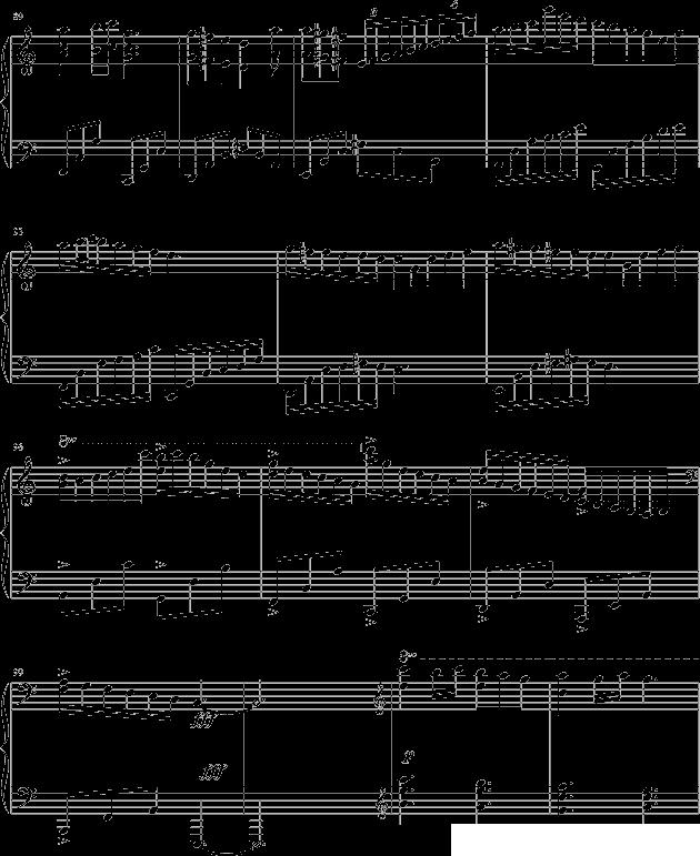 JONES（久石让）钢琴曲谱（图7）