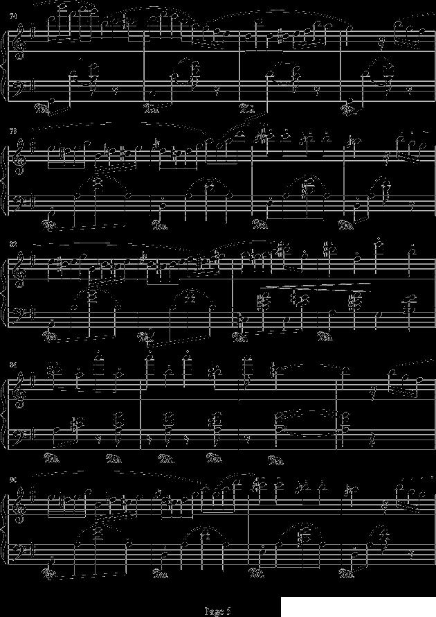 The Fountain钢琴曲谱（图5）