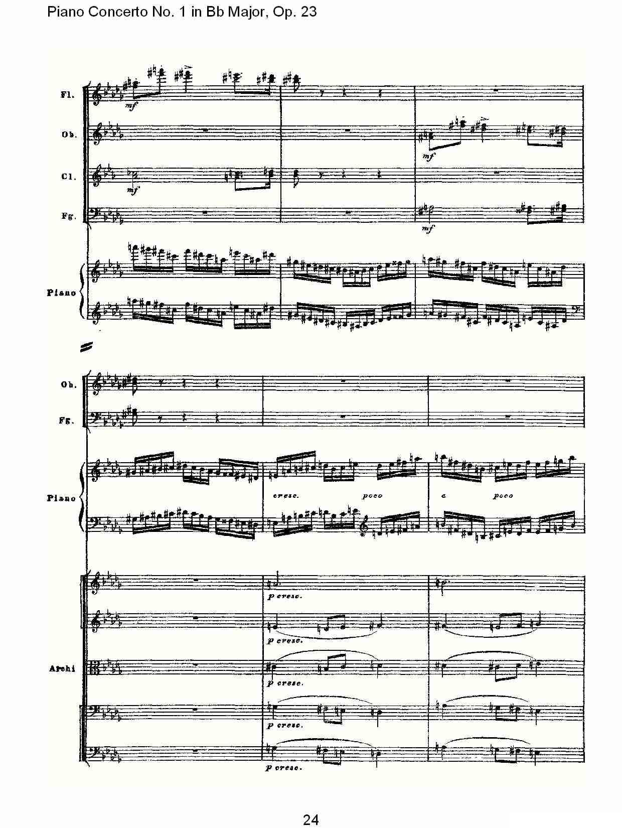 Bb大调第一钢琴协奏曲,Op.23第三乐章（一）钢琴曲谱（图24）