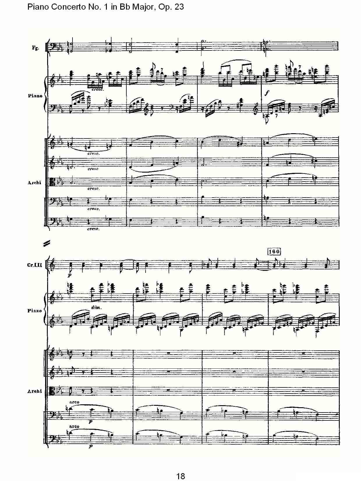 Bb大调第一钢琴协奏曲,Op.23第三乐章（一）钢琴曲谱（图18）